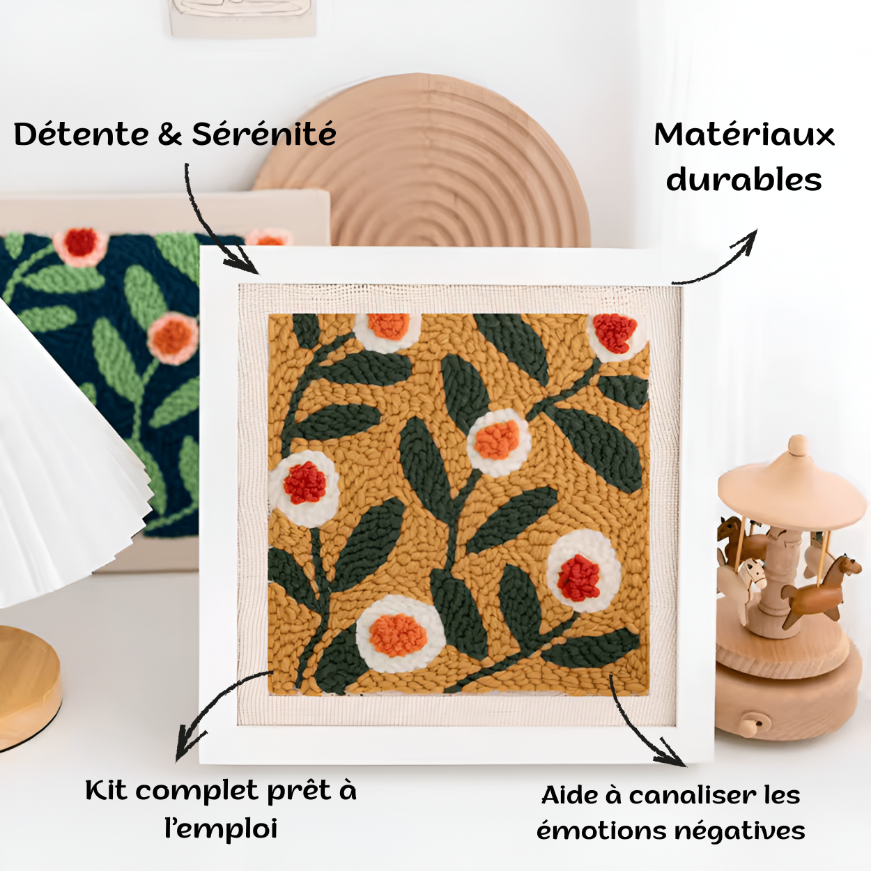 Kit de Broderie Bien-Être